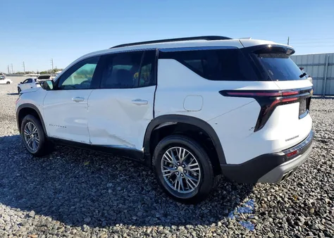 2025 Chevrolet Traverse Lt from USA, damaged, VIN 1GNERGRS3SJ140024